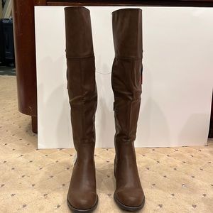Knee High Brown Boots size 6